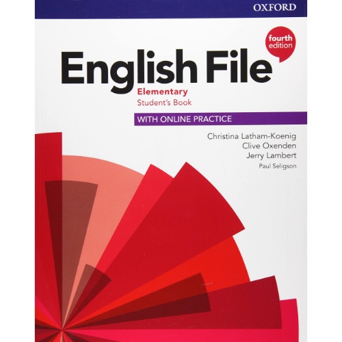 ENGLISH FILE 4E ELEMENTARY STUDENT'S BOOK WITH ONLINE PRACTICE