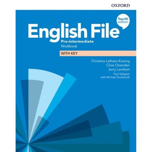 ENGLISH FILE 4E PREINTERMEDIATE WORKBOOK W/KEY
