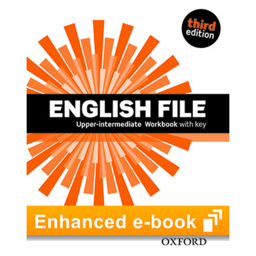 ENGLISH FILE 3E UPPERINTERMEDIATE WB WITH KEY EBOOK