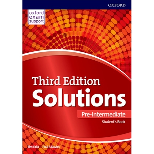 SOLUTIONS 3E PRE-INTERMEDIATE STUDENT'S BOOK &  ONLINE PRACTICE PACK