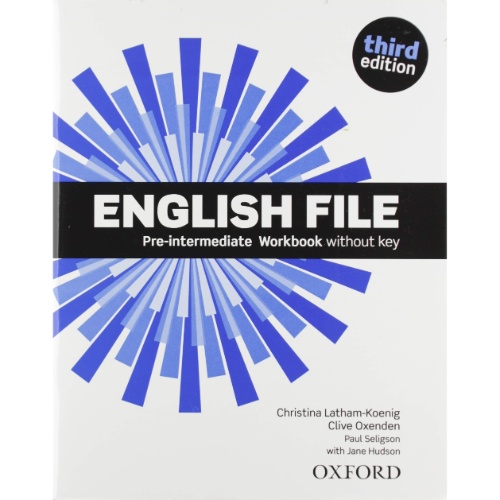 ENGLISH FILE 3RD EDITION PRE-INTERMEDIATE WORKBOOK AND ICHECKER PACK