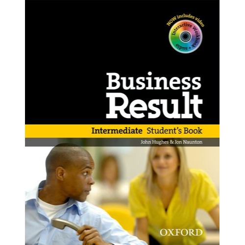 BUSINESS RESULT INTERMEDIATE STUDENT BOOK AND DVD ROM PACK