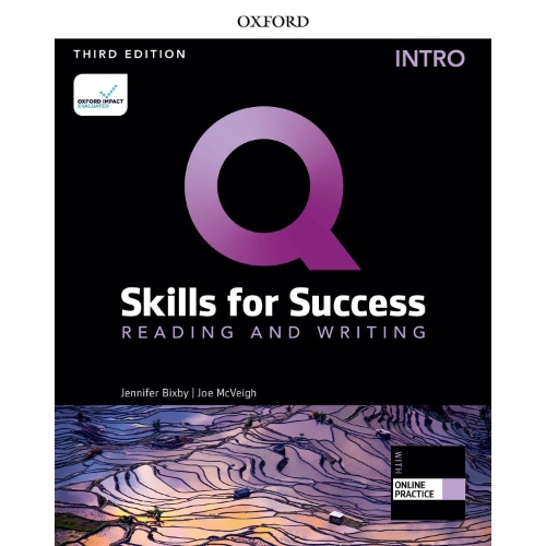 Q: SKILLS FOR SUCCESS INTRO READING AND WRITING STUDENT BOOK WITH IQ ONLINE PRACTICE 3RD EDITION