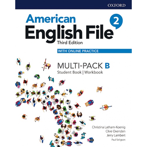 AMERICAN ENGLISH FILE 3E 2B MULTIPACK PK