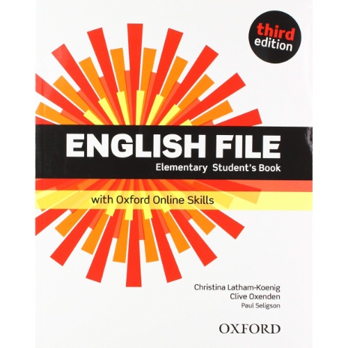 ENGLISH FILE 3E ELEMENTARY SB & OOSP PK-2019 EDITION