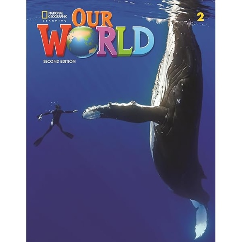 OUR WORLD 2 STUDENT BOOK + SPARK STICKER CODE AMERICAN ENGLISH 2ND EDITION