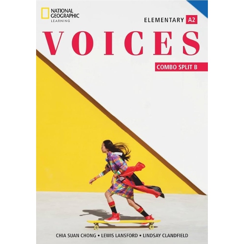 VOICES ELEMENTARY B COMBO SPLIT + SPARK STICKER BRITISH ENGLISH