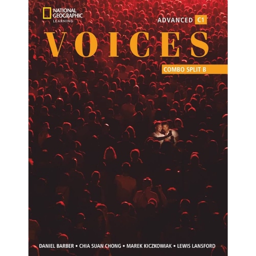 VOICES ADVANCED B COMBO SPLIT + SPARK STICKER BRITISH ENGLISH