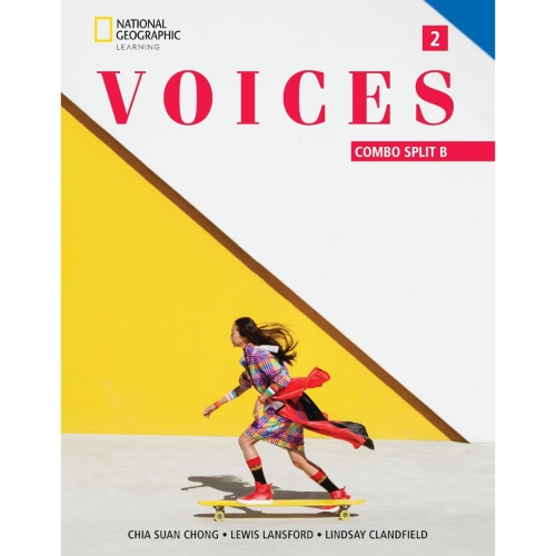 VOICES 2B COMBO SPLIT + SPARK STICKER AMERICAN ENGLISH