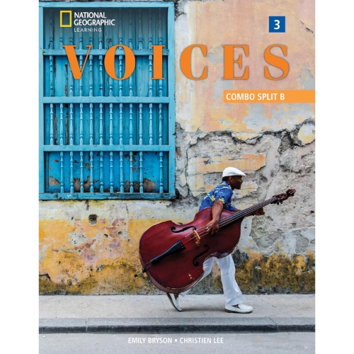 VOICES 3B COMBO SPLIT + SPARK STICKER AMERICAN ENGLISH