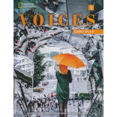 VOICES 5B COMBO SPLIT + SPARK STICKER AMERICAN ENGLISH