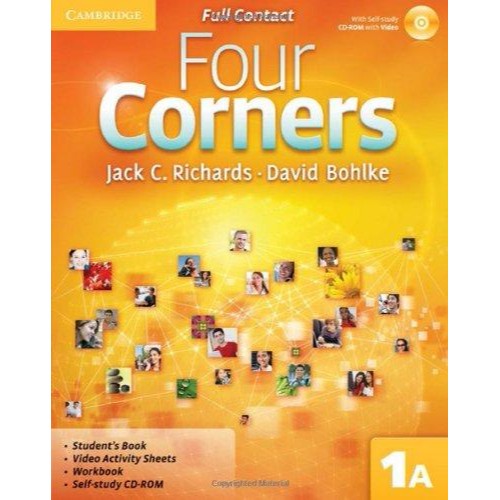 FOUR CORNERS FULL CONTACT WITH SELF-STUDY CD-ROM 1A
