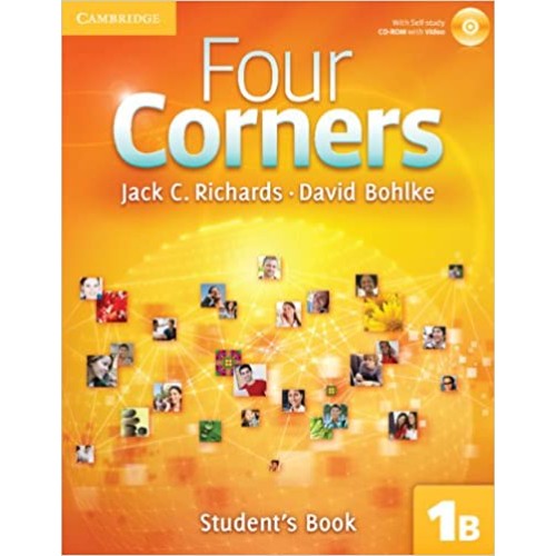 FOUR CORNERS STUDENT'S BOOK WITH SELF-STUDY CD-ROM 1B