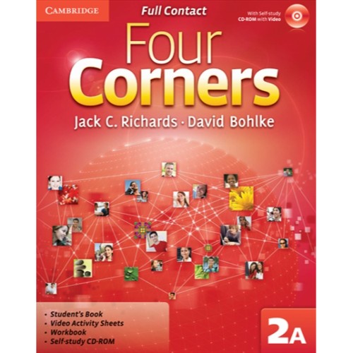 FOUR CORNERS FULL CONTACT WITH SELF-STUDY CD-ROM 2A