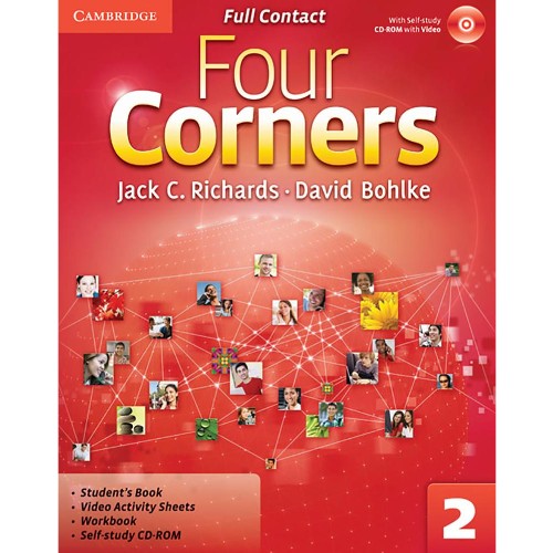 FOUR CORNERS FULL CONTACT WITH SELF-STUDY CD-ROM 2