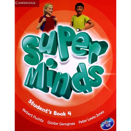 SUPER MINDS STUDENT'S BOOK WITH DVD-ROM 4