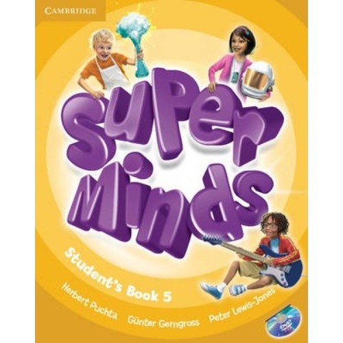 SUPER MINDS STUDENT'S BOOK WITH DVD-ROM 5