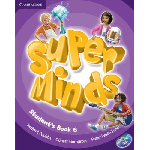 SUPER MINDS STUDENT'S BOOK WITH DVD-ROM 6