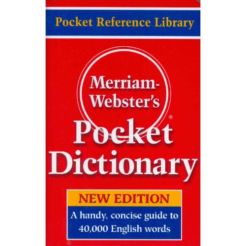 MERRIAM WEBSTERS POCKET DICTIONAY NEW EDITION