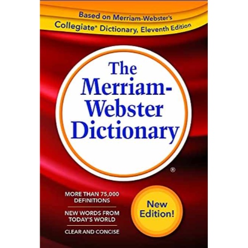 THE MERRIAM WEBSTER DICTIONARY, NEW TRADE PAPERBACK