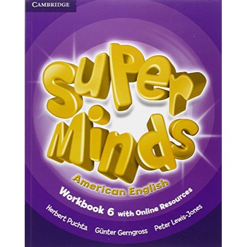 AMERICAN ENGLISH SUPER MINDS WORKBOOK WITH ONLINE RESOURCES 6