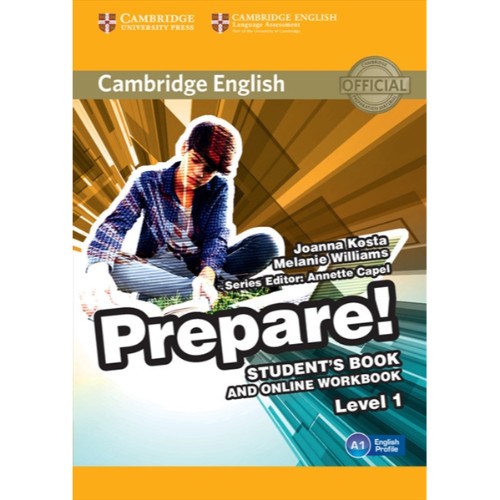 CAMBRIDGE ENGLISH PREPARE  STUDENT'S BOOK AND ONLINE WORKBOOK 1