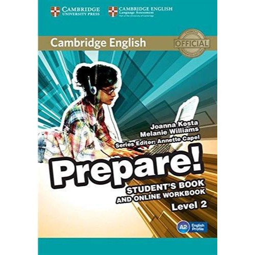 CAMBRIDGE ENGLISH PREPARE  STUDENT'S BOOK AND ONLINE WORKBOOK 2