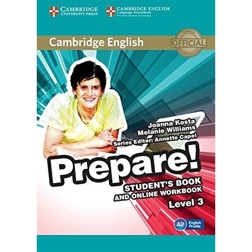 CAMBRIDGE ENGLISH PREPARE  STUDENT'S BOOK AND ONLINE WORKBOOK 3