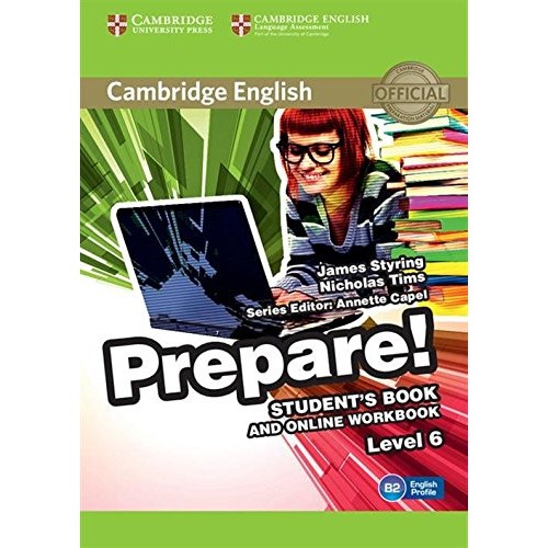 CAMBRIDGE ENGLISH PREPARE  STUDENT'S BOOK AND ONLINE WORKBOOK 6