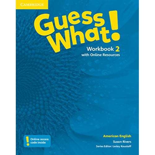 AMERICAN ENGLISH GUESS WHAT! WORKBOOK WITH ONLINE RESOURCES 2