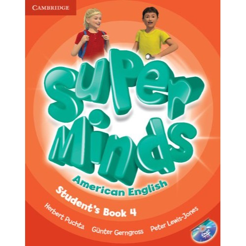AMERICAN ENGLISH SUPER MINDS STUDENT'S BOOK WITH DVD-ROM 4