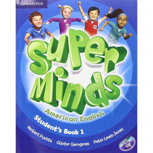 AMERICAN ENGLISH SUPER MINDS STUDENT'S BOOK WITH DVD-ROM 1