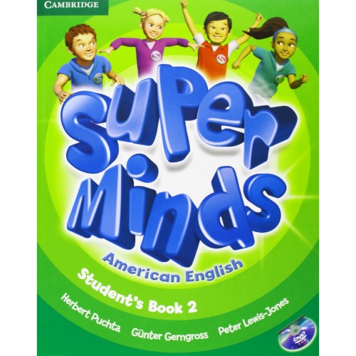 AMERICAN ENGLISH SUPER MINDS STUDENT'S BOOK WITH DVD-ROM 2