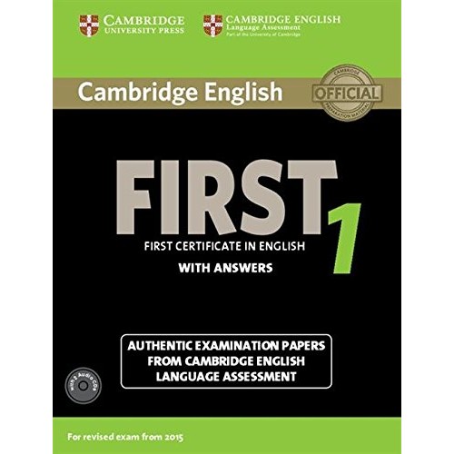 CAMBRIDGE ENGLISH FIRST FOR REVISED EXAM FROM 2015 STUDENT'S BOOK PACK 1