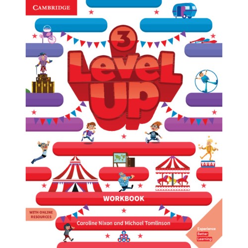 LEVEL UP 3 WORKBOOK WITH ONLINE RESOURCES AND MY HOME BOOKLET