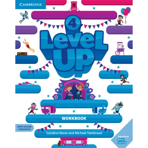 LEVEL UP 4 WORKBOOK WITH ONLINE RESOURCES AND MY HOME BOOKLET