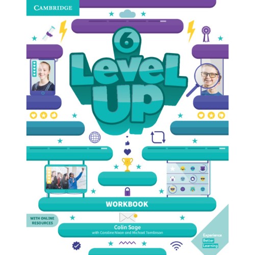 LEVEL UP 6 WORKBOOK WITH ONLINE RESOURCES AND MY HOME BOOKLET