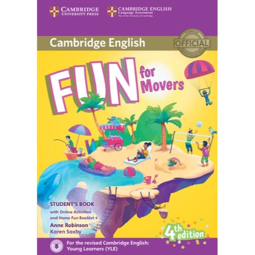 FUN FOR MOVERS 4ED STUDENT'S BOOK WITH HOME FUN BOOKLET AND ONLINE ACTIVITIES