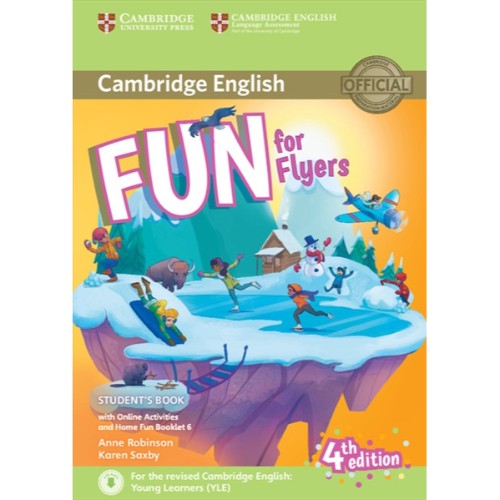 FUN FOR FLYERS 4ED STUDENT'S BOOK WITH HOME FUN BOOKLET AND ONLINE ACTIVITIES