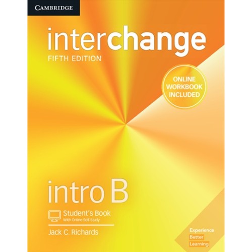 INTERCHANGE 5ED STUDENT'S BOOK WITH ONLINE SELF-STUDY AND ONLINE WB 0 INTRO B