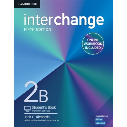 INTERCHANGE 5ED STUDENT'S BOOK WITH ONLINE SELF-STUDY AND ONLINE WB 2B