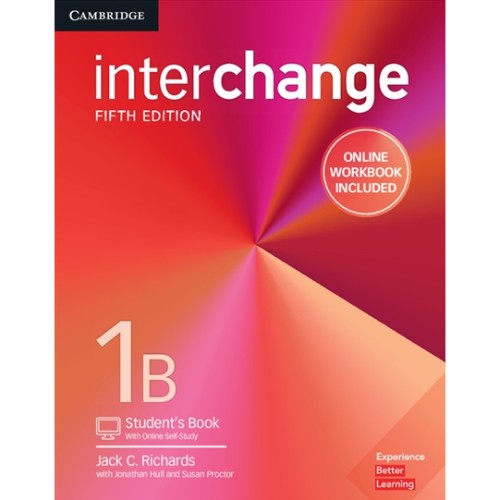 INTERCHANGE 5ED STUDENT'S BOOK WITH ONLINE SELF-STUDY AND ONLINE WB 1B