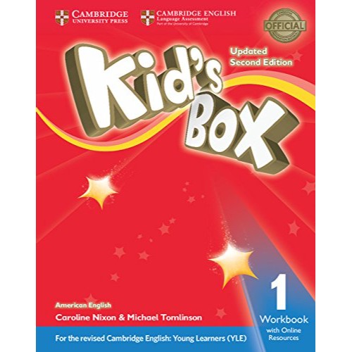 AMERICAN ENGLISH KID’S BOX 2ED WORKBOOK WITH ONLINE RESOURCES EXAM UPDATE 1