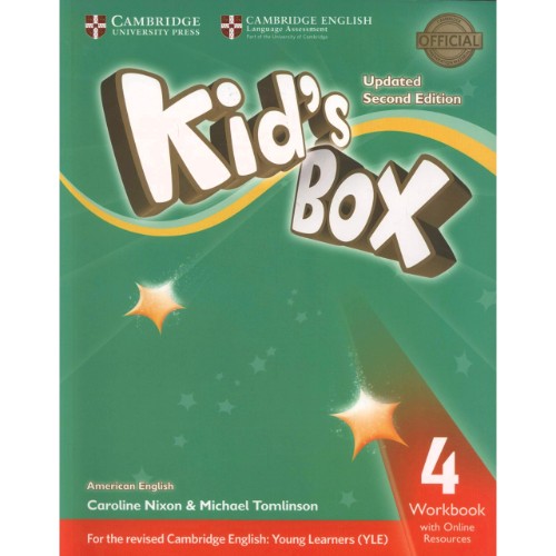 AMERICAN ENGLISH KID'S BOX 2ED WORKBOOK WITH ONLINE RESOURCES EXAM UPDATE 4