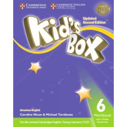 AMERICAN ENGLISH KID'S BOX 2ED WORKBOOK WITH ONLINE RESOURCES EXAM UPDATE 6