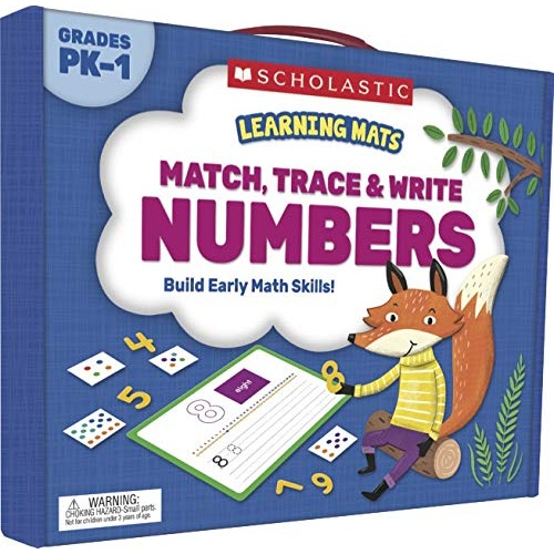 LEARNING MATS MATCH TRACE WRITE NUMBERS GR PK1 PACK
