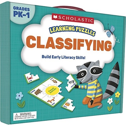 LEARNING PUZZLES CLASSIFYING GR PK 1 PACK