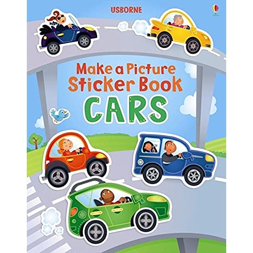 MAKE A PICTURE STICKER BOOK CARS