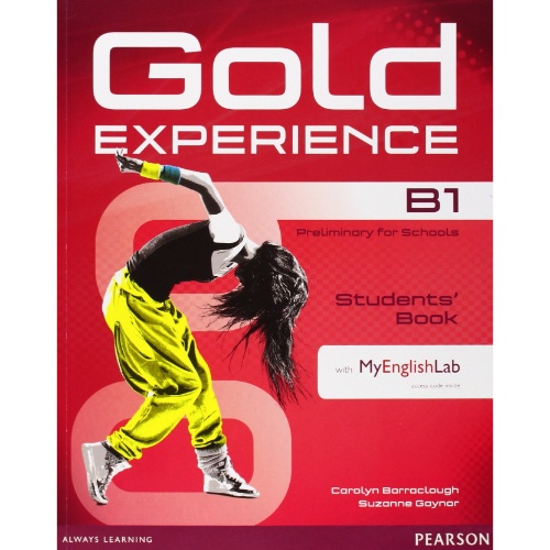 GOLD EXPERIENCE STUDENT'S BOOK W/DVD-ROM AND MYLAB B1