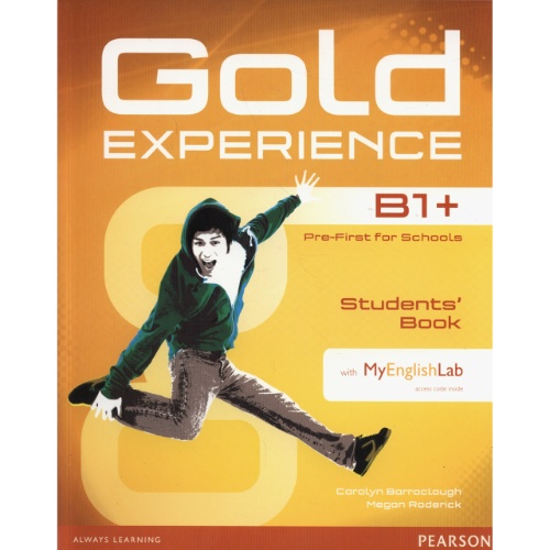 GOLD EXPERIENCE STUDENT'S BOOK W/DVD-ROM AND MYLAB B1+